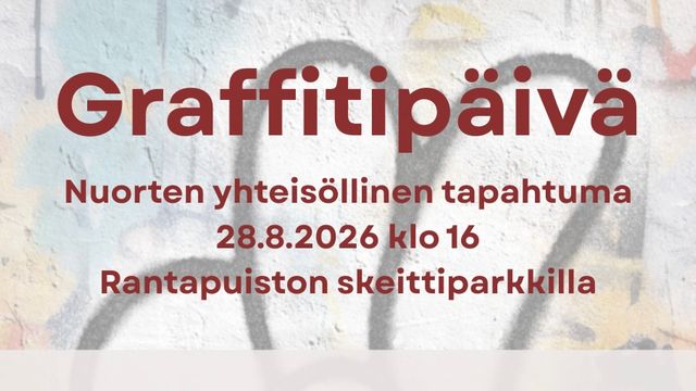 Graffitipäivä skeittiparkeilla 28.8. - tapahtuman kuva
