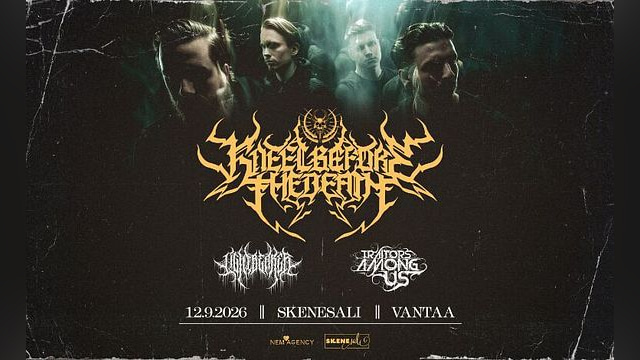 Kneel Before the Death, Lightbearer & Traitors Among Us (S/K18) - tapahtuman kuva