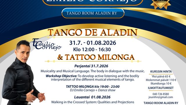 Tango Room Aladin ry Jouni Heino