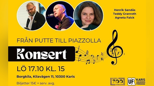 Från Putte till Piazzolla - tapahtuman kuva