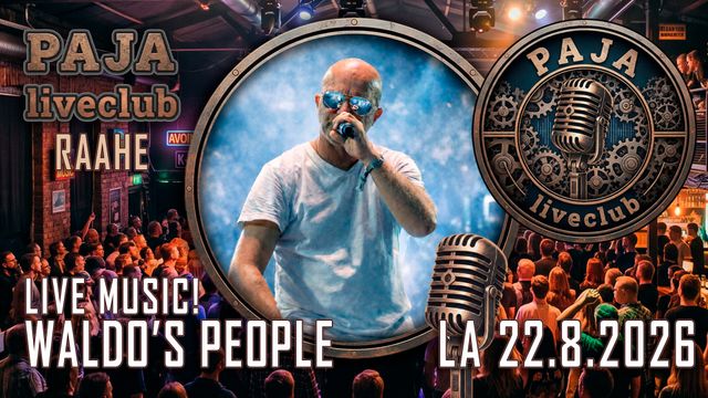 PAJA live esittää: Waldo's People la 22.8. - tapahtuman kuva