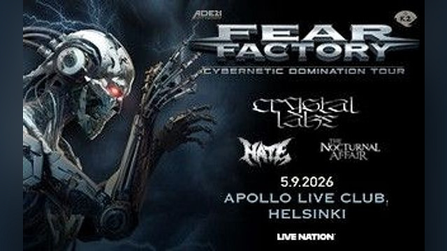 FEAR FACTORY K-18 - tapahtuman kuva