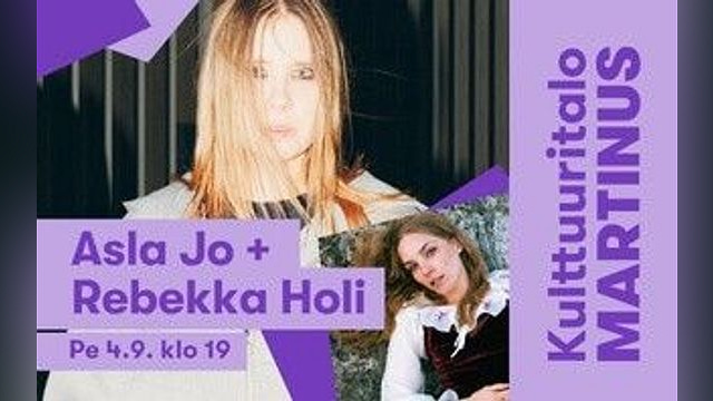 Asla Jo + Rebekka Holi - tapahtuman kuva