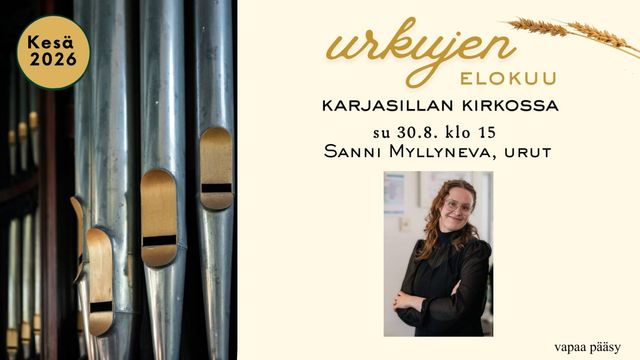 Urkujen elokuu -konsertti - tapahtuman kuva