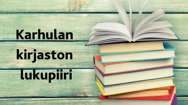 Karhulan kirjaston lukupiiri - tapahtuman kuva