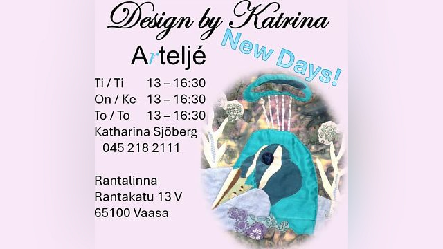 DesignbyKatrina Textilkonst - tapahtuman kuva