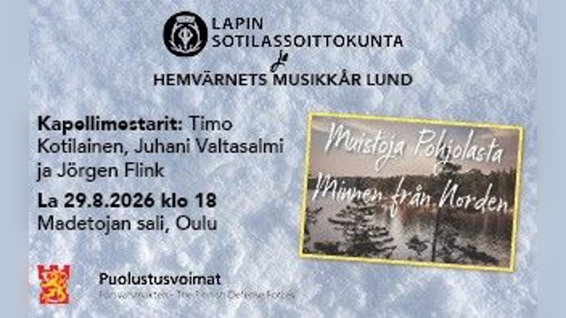 Muistoja Pohjolasta – Minnen fran Norden