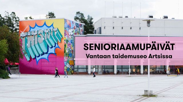 Senioriaamupäivä Vantaan taidemuseo Artsissa - tapahtuman kuva