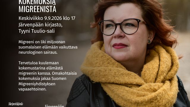 Kokemuksia migreenistä - tapahtuman kuva