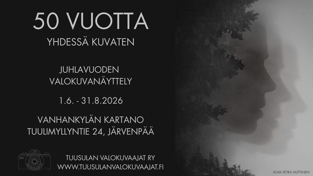 50 vuotta yhdessä kuvaten - Valokuvanäyttely Järvenpää - tapahtuman kuva