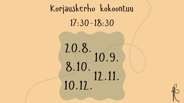 Korjauskerho - tapahtuman kuva
