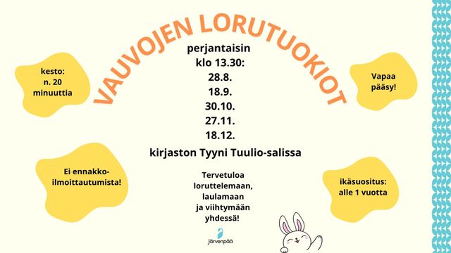 Vauvojen lorutuokiot - tapahtuman kuva