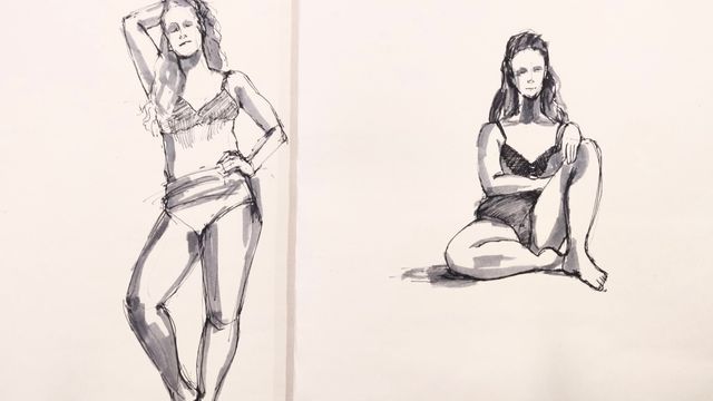 Piirtäjä Varpu Eronen, kuvaaja Heli Kärki