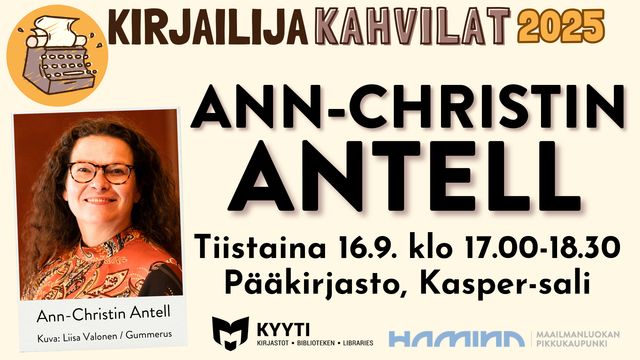 Kirjailijan kuva: Liisa Valonen / Gummerus