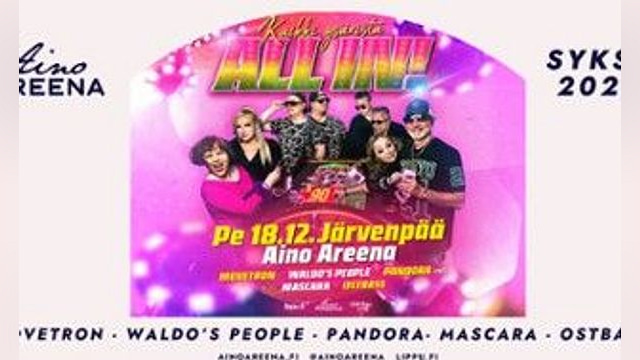 AINO AREENA ALIVE: Kaikki Ysäristä ALL IN! K-18 - tapahtuman kuva