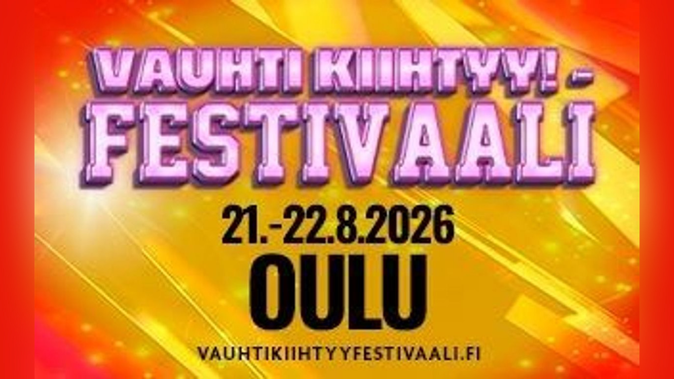VAUHTI KIIHTYY FESTIVAALI OULU 2026
