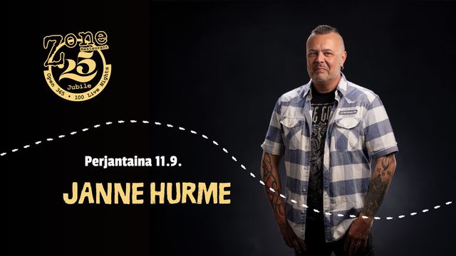 Janne Hurme Zonessa - tapahtuman kuva