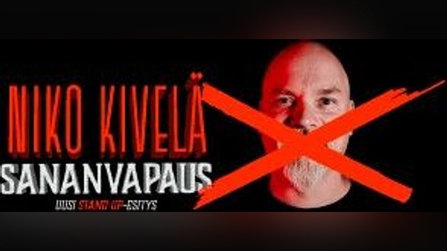 Niko Kivelä - SANANVAPAUS K-16 / K-18 - tapahtuman kuva