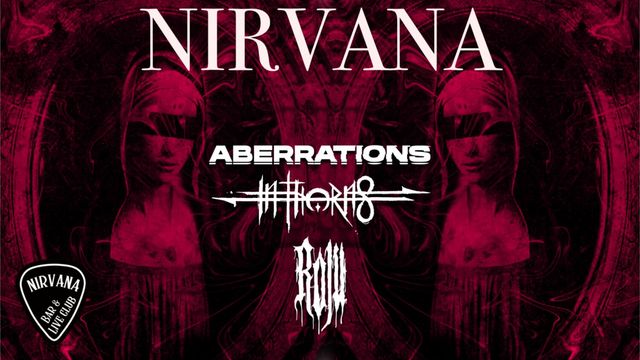 Roju, Aberrations & In Thorns - tapahtuman kuva