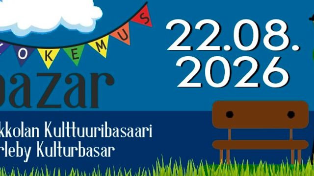 Kokkolan kulttuuribasaari 2026 - Karleby kulturbasar 2026 - tapahtuman kuva
