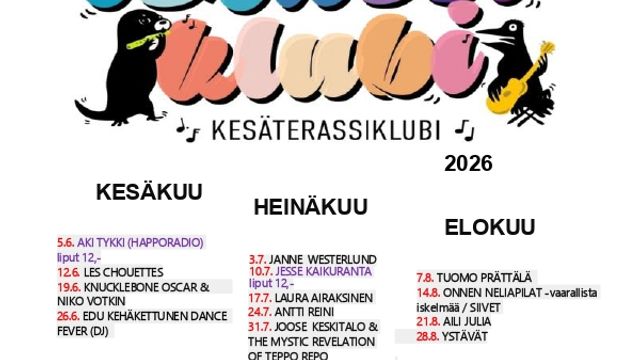LAVANDERIAN KESÄTERASSIKLUBI 2026 - tapahtuman kuva