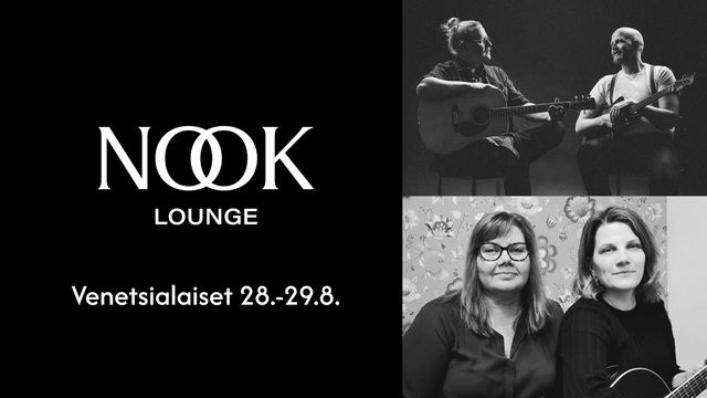 Nook Lounge: Venetsialaiset 28.-29.8. - tapahtuman kuva