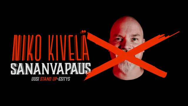 Niko Kivelä - SANANVAPAUS K-16 - tapahtuman kuva
