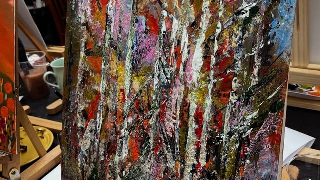 Syksyn Paint & Sip -tapahtuma - tapahtuman kuva
