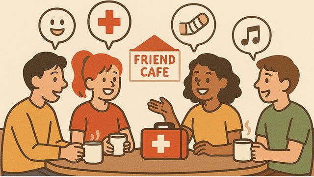 Ystäväkahvila 18-29-vuotiaille - Väncafé för 18-29-åringar - tapahtuman kuva