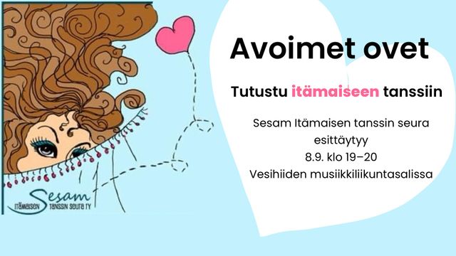 Sesam Aukenee – tutustu itämaiseen tanssiin - tapahtuman kuva
