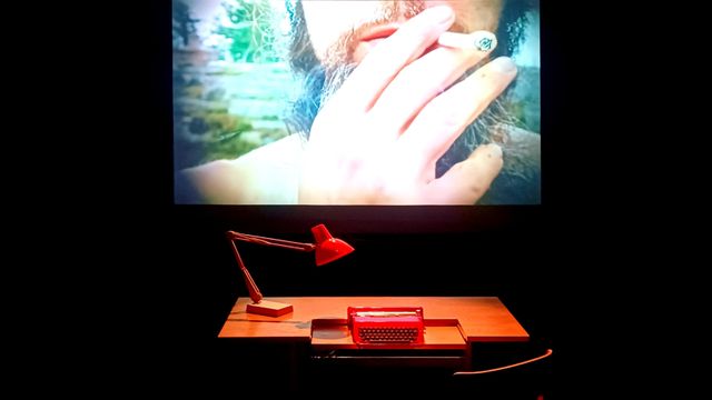 Pasifistinen balladi - mediainstallaatio - tapahtuman kuva