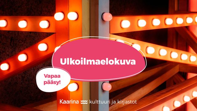 Elokuvapäivän etkot: Ulkoilmaelokuvanäytös - tapahtuman kuva