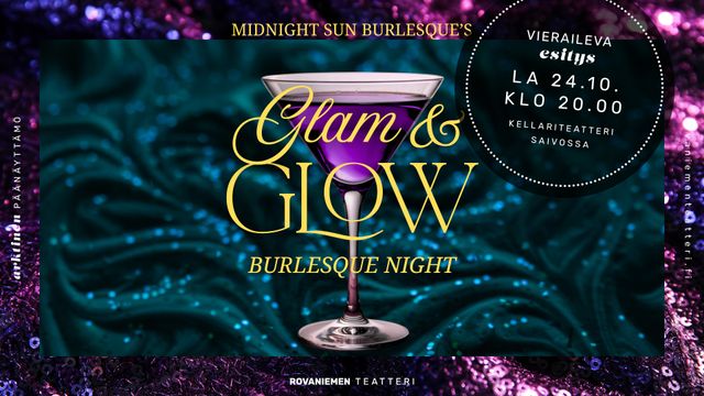Midnight Sun Burlesque’s Glam & Glow Burlesque Night - tapahtuman kuva
