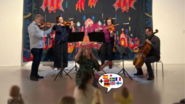Kulttuurilasten konsertti taidemuseossa klo 10.00, Kulttuurilapset - tapahtuman kuva