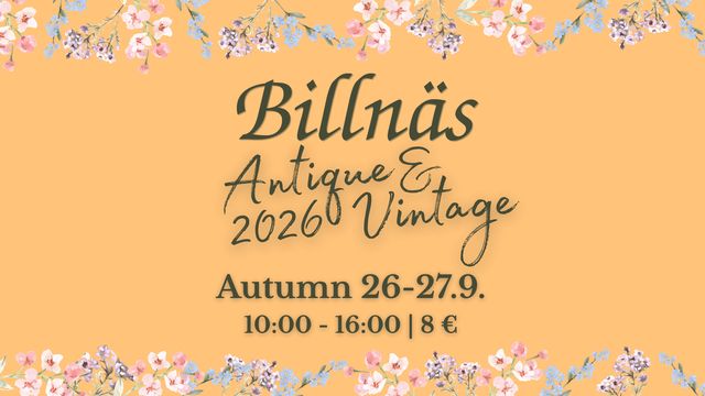 Billnäs Antique & Vintage Autumn - tapahtuman kuva