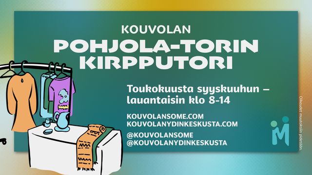Kouvolan Pohjola-torin kirpputorit 2026 - tapahtuman kuva