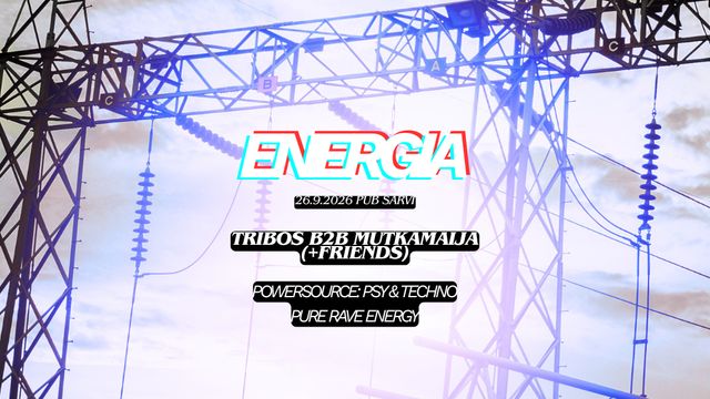 Energia! @ Pub Sarvi - tapahtuman kuva
