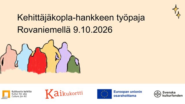 Kehittäjäkoplan työpajat syrjinnän vastaisesta työstä - tapahtuman kuva