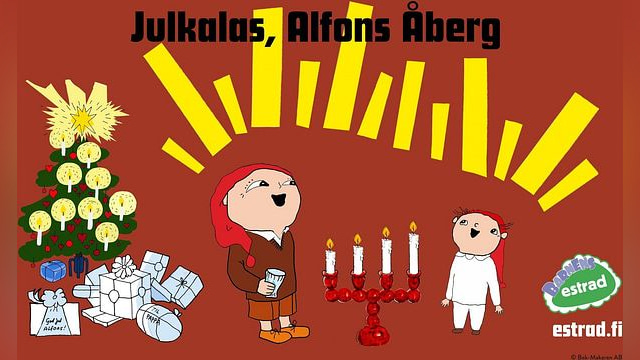 Julkalas, Alfons Åberg - tapahtuman kuva