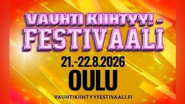 VAUHTI KIIHTYY FESTIVAALI OULU 2026 - tapahtuman kuva