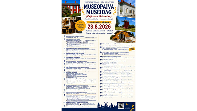 Pohjanmaan museopäivä - tapahtuman kuva