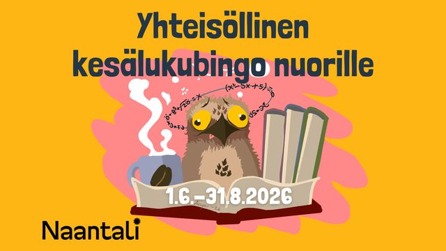 Nuorten kesälukukampanja Naantalin kirjastossa - tapahtuman kuva