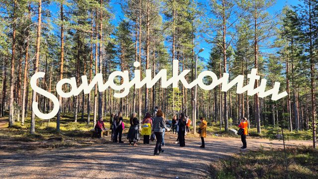 Opastetut kierrokset Sanginkonnun taiderasteille - tapahtuman kuva