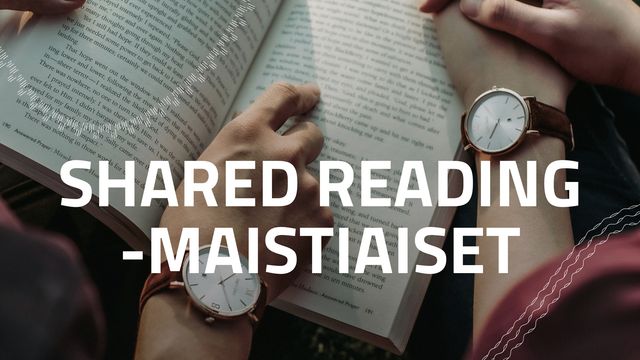 Shared Reading -maistiaiset Rovaniemen pääkirjastolla - tapahtuman kuva