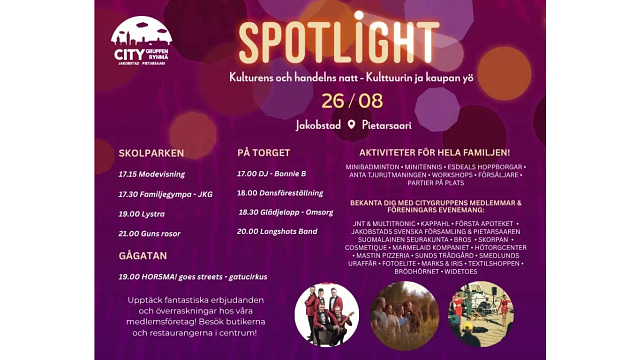 Spotlight - tapahtuman kuva