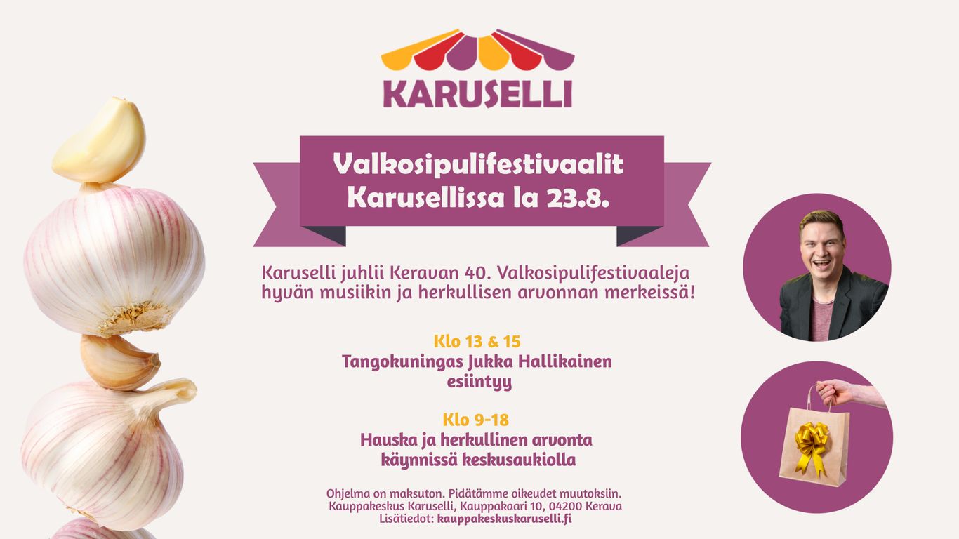 Keravan Valkosipulifestarit