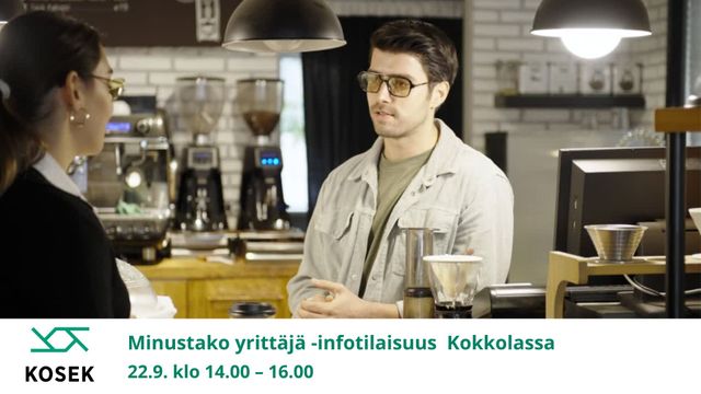 Minustako yrittäjä -infotilaisuus Kokkolassa - tapahtuman kuva