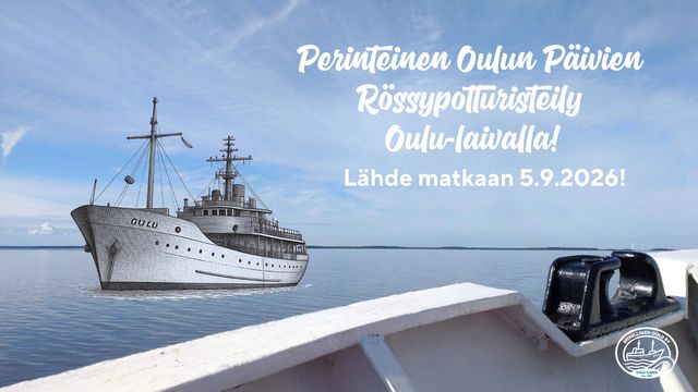 Rössypotturisteily – Oulun Päivien merimatka - tapahtuman kuva