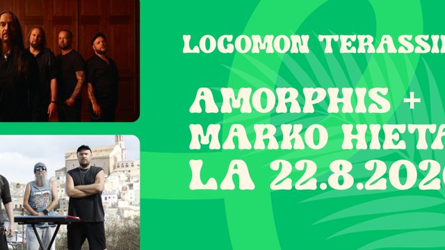AMORPHIS + MARKO HIETALA // LOGOMON TERASSIKESÄ - tapahtuman kuva