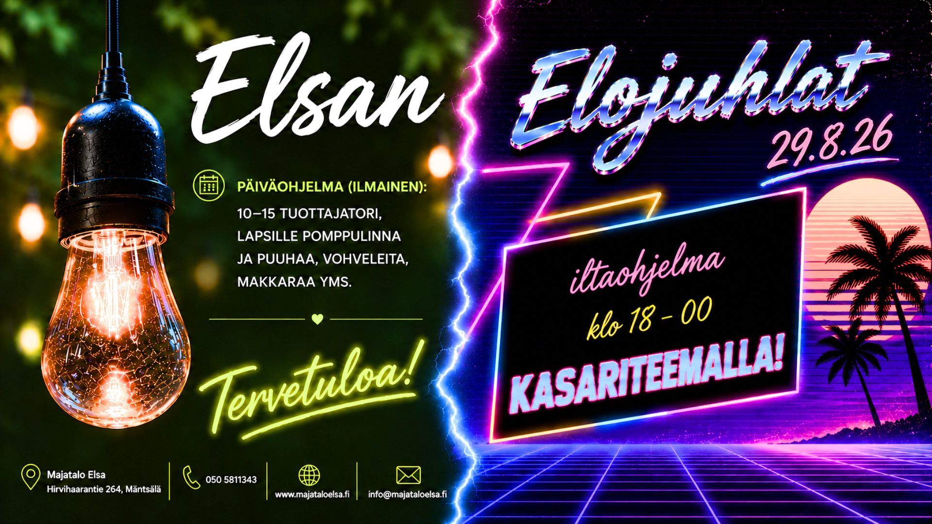 Elsan Elojuhlat 2026